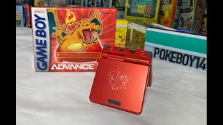 Rare Charizard Gameboy Advance SP from Pokemon Center New York Unboxing