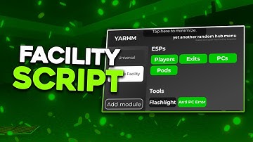 Flee The Facility Script | Anti PC Error, ESP, Speed Boost & More!