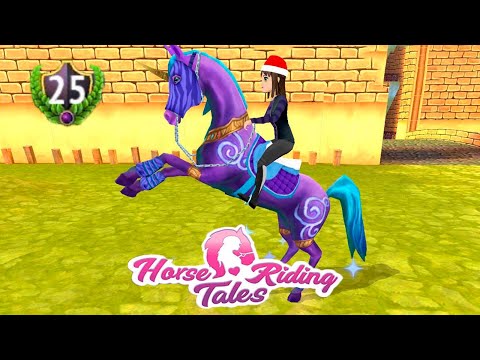 Получаем 25 уровень и открываем новую область 🌺Horse Riding Tales