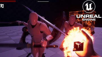 Unreal Engine 5 Testing Out Combat For My Game | UE5