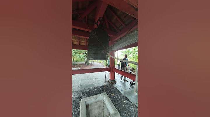 Duluth's Japanese Bell #ringmybell #bell #japan