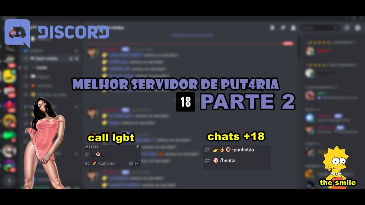 MELHOR SERVIDOR DE DISCORD.. (+18?) pt 2 