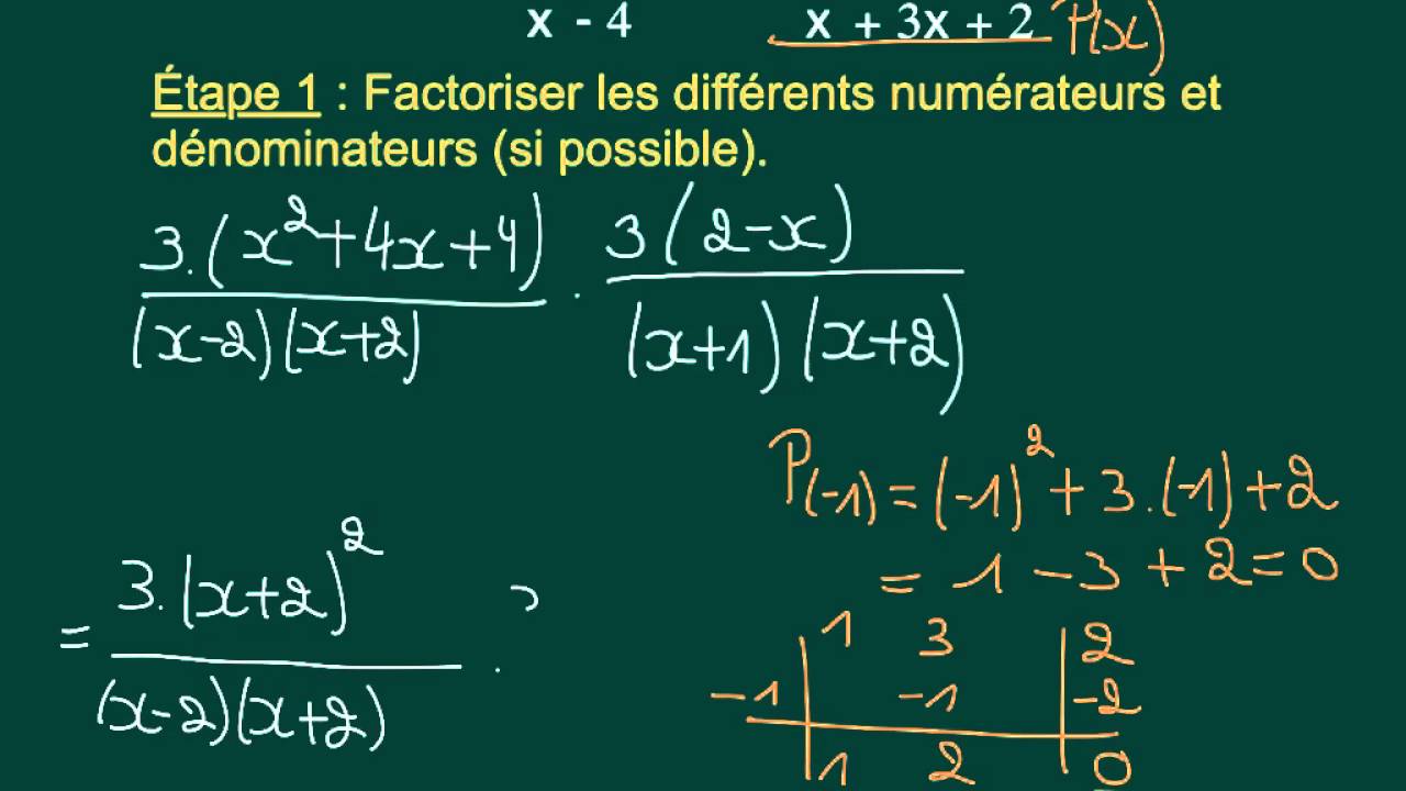 11 4 multiplication et division des fractions alg briques youtube