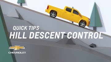 Quick Tips: How Does Hill Descent Control Help When On The Road? | Chevrolet