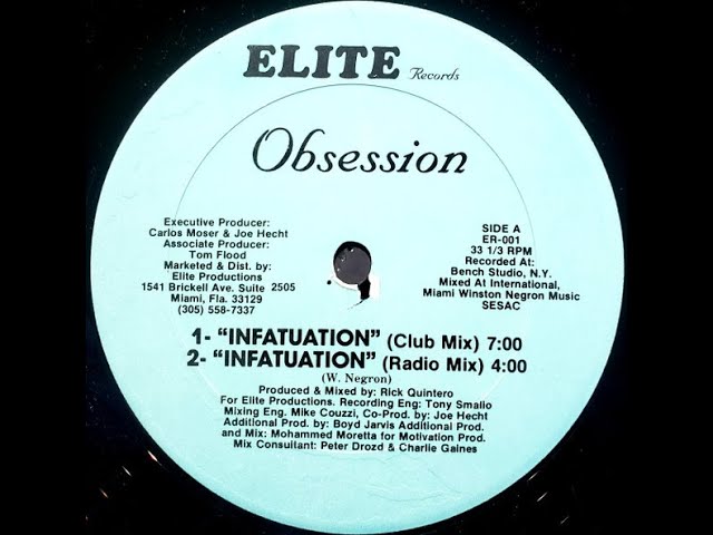 Obsession - Infatuation (Extended Club Mix)1983