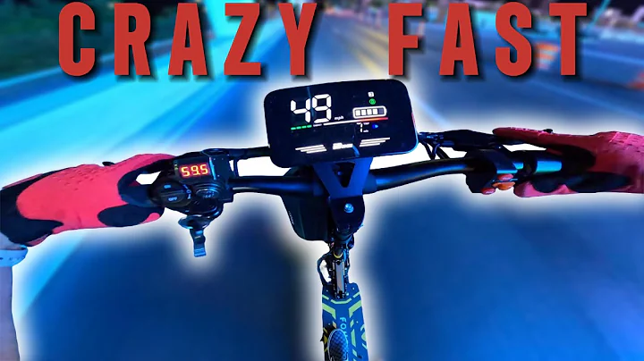 Night Ride on INSANE Electric Scooter // TopRiding Foholo F15 UNDER $1000 // LAS VEGAS STRIP