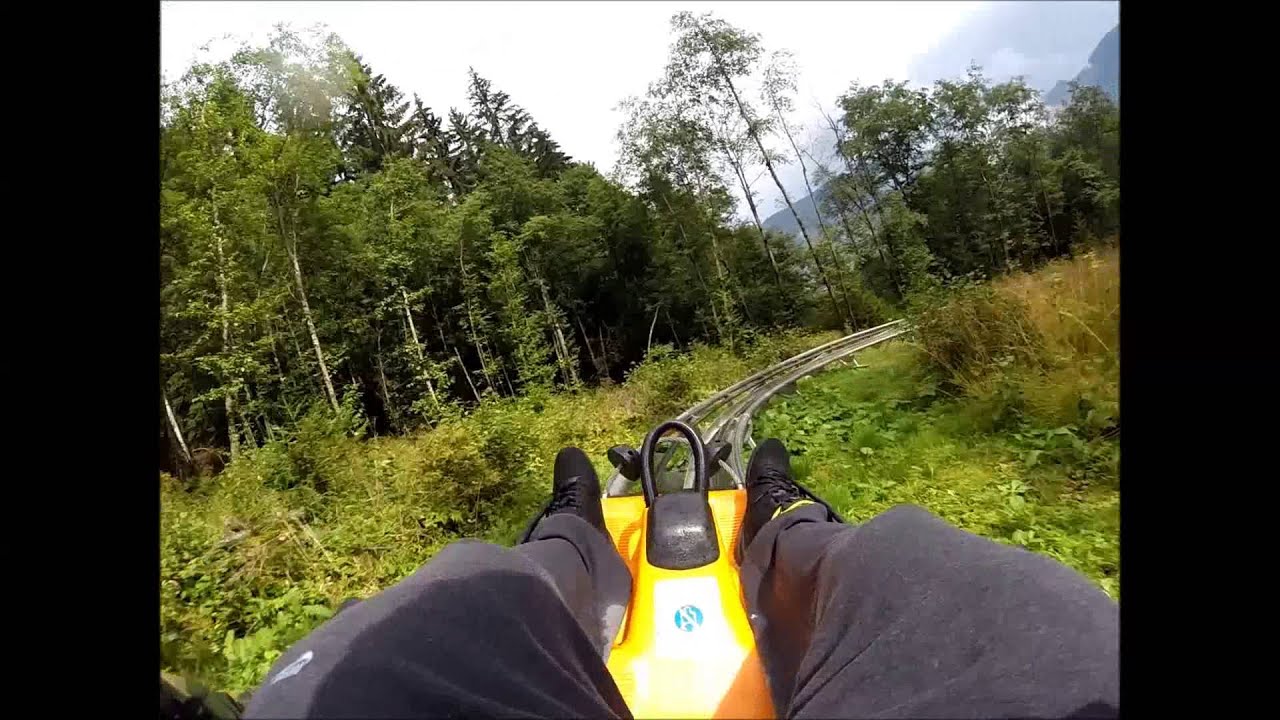 Fast Alpine Coaster!! Average 30-35mph speed!