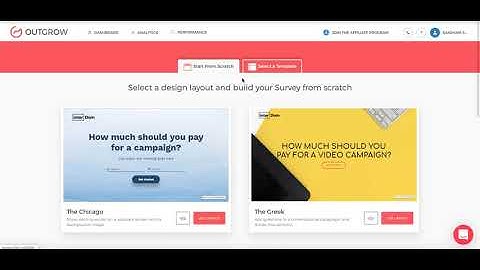 How to Create Surveys and Forms on Outgrow