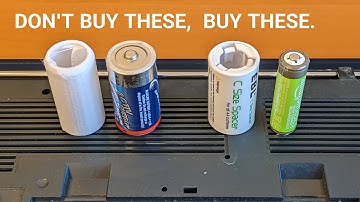 Battery Size Adapters (includes fail)