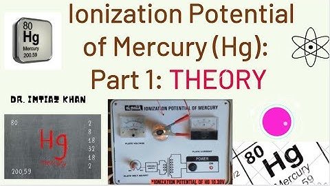 #Ionizationpotential #mercury Ionization potential of mercury apparatus | Graph | Theory Part 1