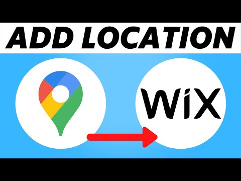 How to Add Google Maps Location to Wix (Simple)