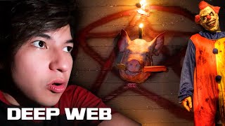 COMPRE EL PAYASO DE LA DEEP WEB QUE SE ME APARECIO EN EL TUNEL DE FEDE | *ritual satanico*