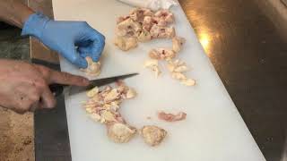 テール(ぼんじり)の仕込み方