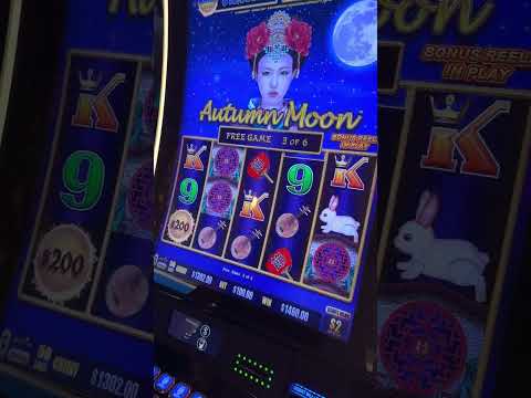Autumn Moon Making It Rain! #slots #casino #vegas