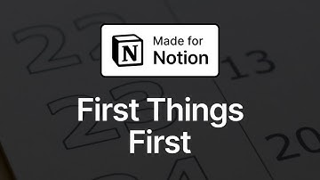 How to: Eisenhower Matrix in Notion [Tasks Management]