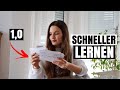VIEL SCHNELLER Lernen mit dieser LERNMETHODE.