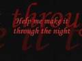 Miniature de la vidéo de la chanson Help Me Make It Through The Night