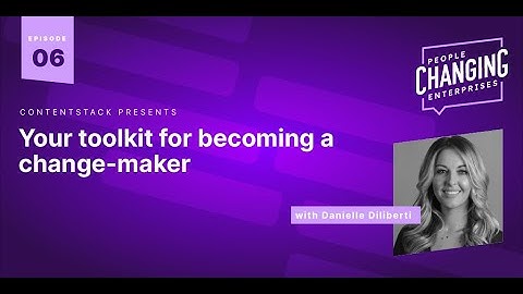 Danielle Diliberti: Let go of control to move faster