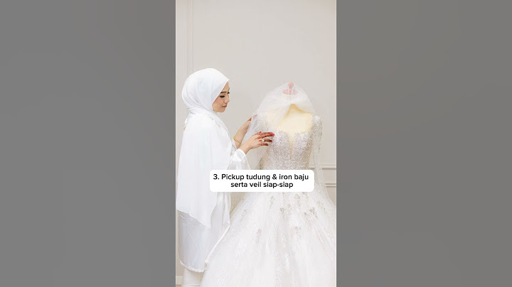 Lagi seminggu nak majlis, memang nervous lain macam kann. Tapi, jangan sampai terlepas pandang yaa!
