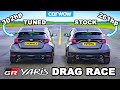 Toyota GR Yaris vs Litchfield GR Yaris: DRAG RACE *results of a £640 tune*