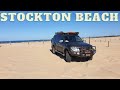 Stockton Beach Adventure - 1st Time on Dunes in the Pajero