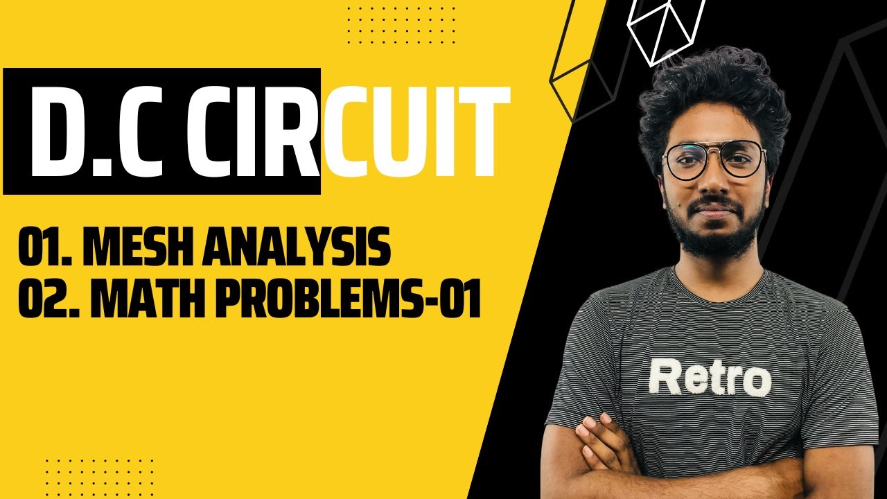 11. Mesh analysis with examples (in bangla) | Mesh analysis solved ...