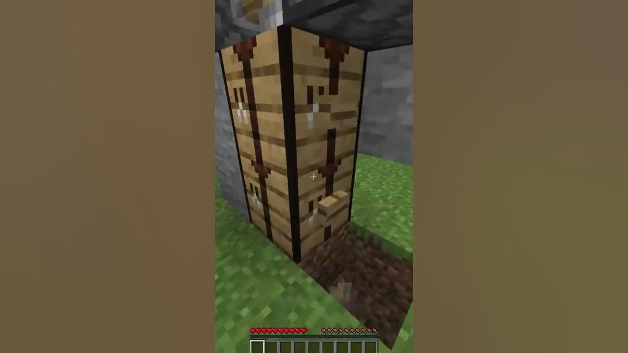 How to make simple piston trap minecraft youtube