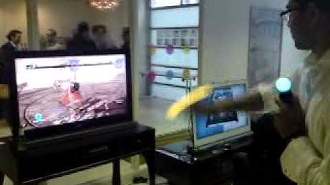 A winning move on a PlayStation Move (formally Motion)