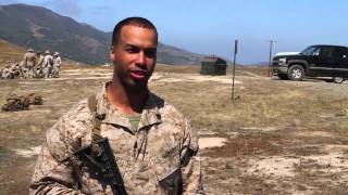 Infantry Marines execute live-fire maneuver training (B-Roll)