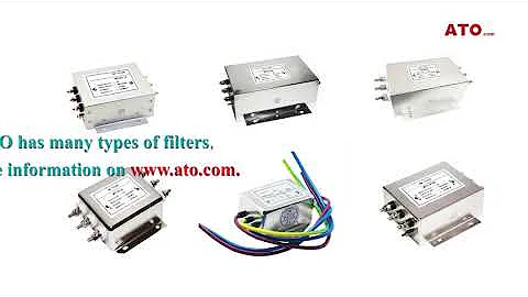1-phase & 3-phase EMI power line filter