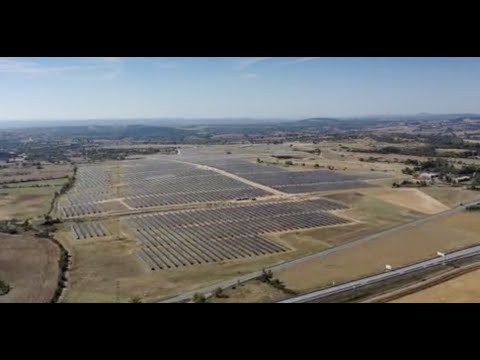 Timelapse-Video der PV-Grossanlage Betty in Portugal (September 2022)
