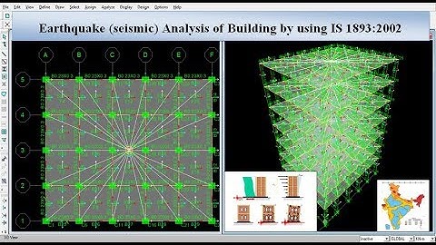Earthquake ( Seismic ) Analysis of Building by using IS 1893:2002 in ETABS Software
