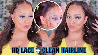 It's GIVING Natural REAL NO Hairline NO WORK  | Best HD Lace Clean Hairline ft #WOWAFRICAN