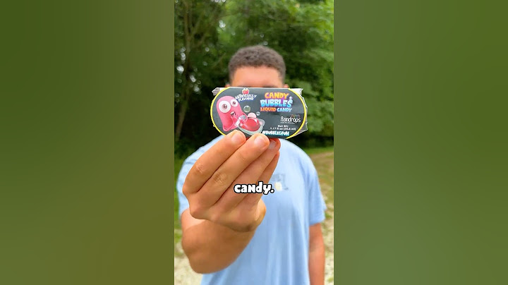 what bubble blowing candy looks like