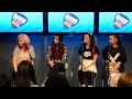 Little Mix - Dunkin Donuts Music Lounge  - Interview Part 2 (03/18/2013)