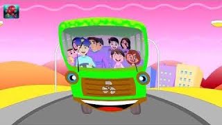 The Wheels On The Bus Nursery Rhyme For Children Kids Songs