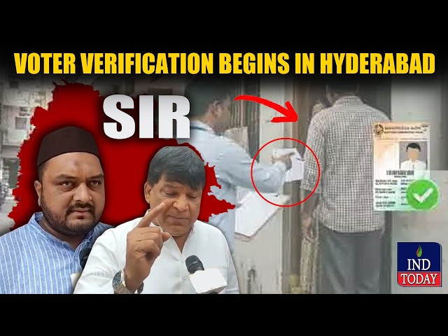 Voter Verification Begins Today in Hyderabad! Door-to-Door Revision Till July 24 | SIR in Hyderabad