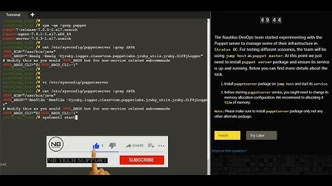 Install Puppet Server