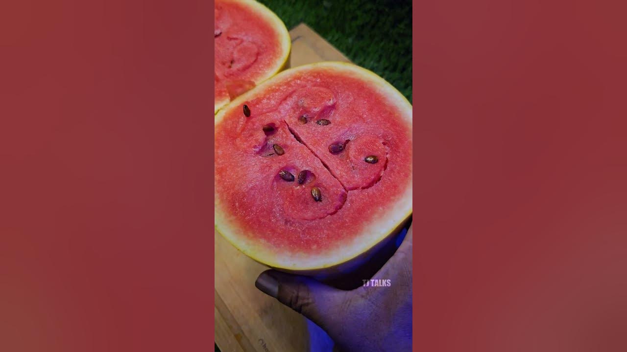 Yellow water Melon watermelon foodie fruit YouTube
