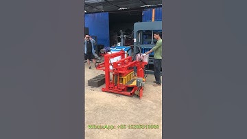 small hydraulic movable egg laying concrete hollow block making machine in africa