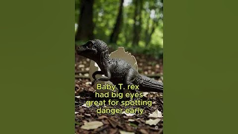 Watch a Baby T. rex Hatch in Stunning AI Animation! 🦖✨