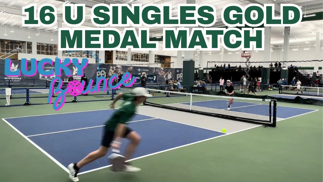 16 U gold medal match PPA indoor national championship ￼