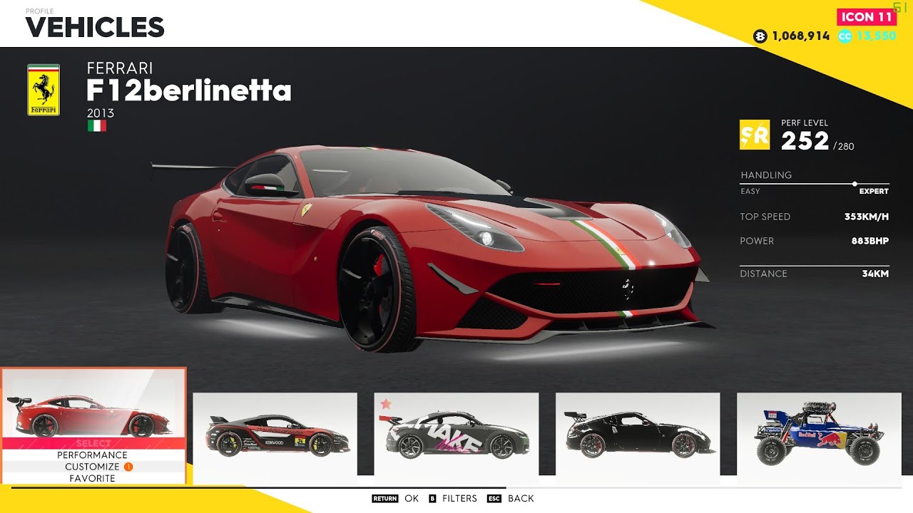 Csr 2 ferrari f12 berlinetta настройки