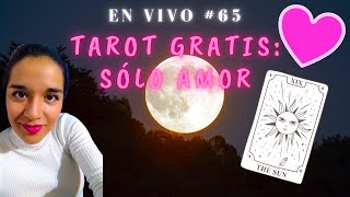 En Vivo Tarot #65Las 20 PRIMERAS* preguntas de AMORson GRATIS*1 pregunta por semana+Súper chats