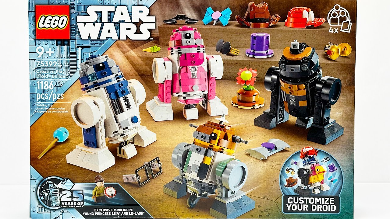 LEGO Star Wars Creative Play Droid Builder (75392) Review!