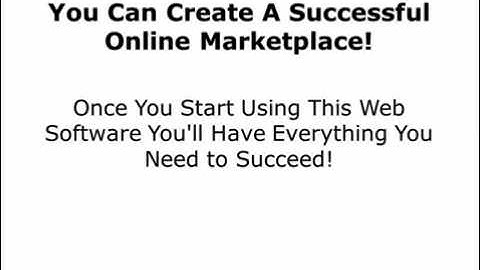 Website Marketplace PHP Script