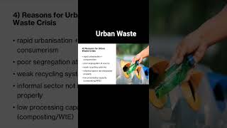 Urban Waste Management in India | Solid Waste, Plastic Waste & Solutions | #UPSC #Environment #GS3
