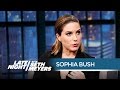 Sophia Bush Used the Secret to Befriend Connie Britton - Late Night with Seth Meyers