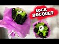 EASY SOCK BOUQUET | VALENTINE`S DAY DIY GIFT