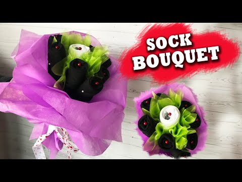 Video: How To Make A Bouquet Of Socks For A Man With Your Own Hands